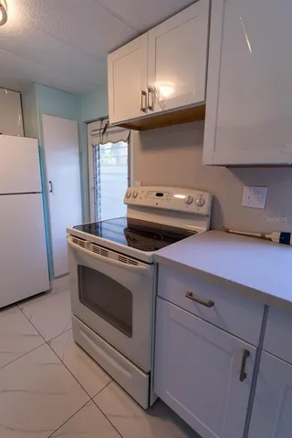 a close view of closet