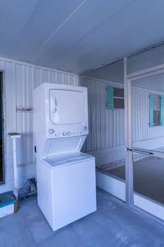 a view of storage and utility room