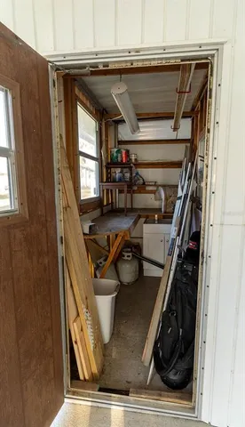 a view of road with trees