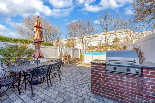 a view of outdoor seating