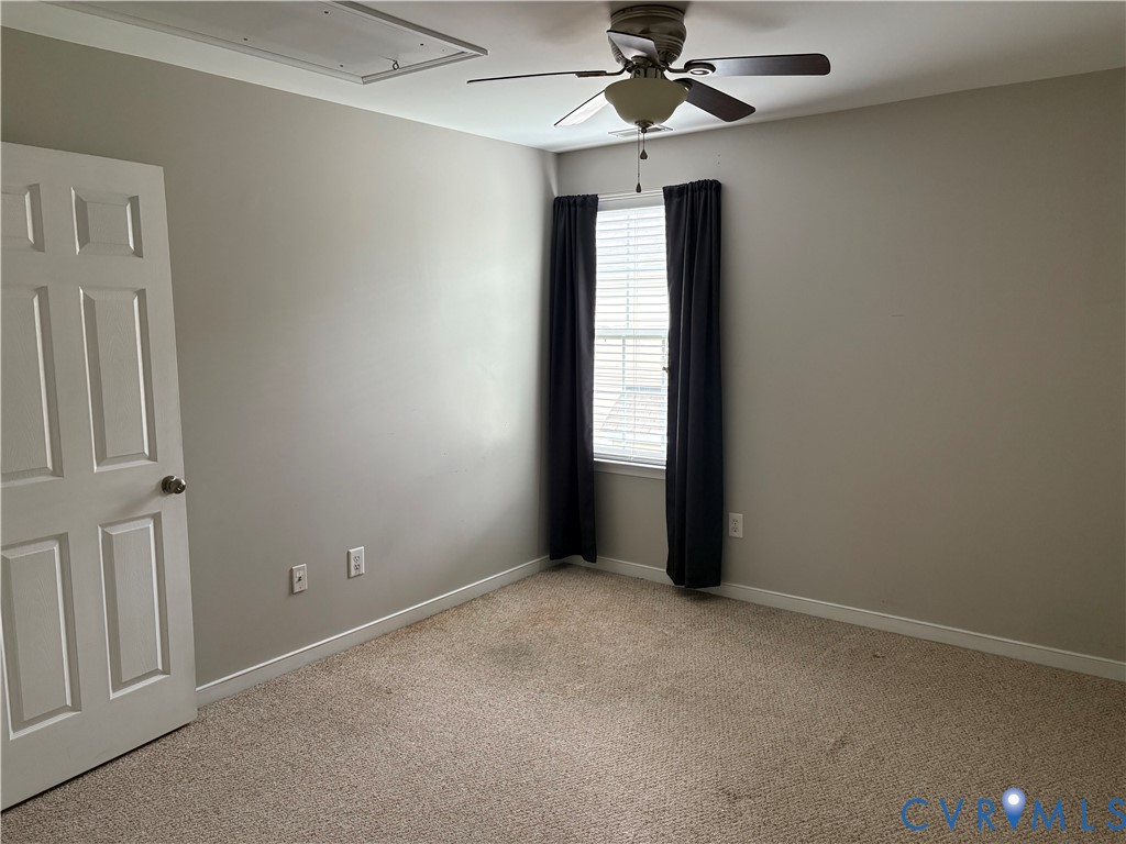 13628 Baycraft Terrace Midlothian, VA 23112 - Photo 21 of 24 an empty room with chandelier fan