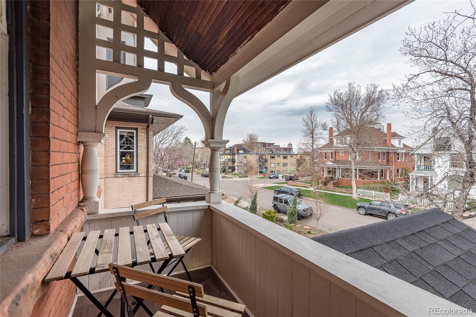 131 Sherman Street Denver, CO 80203 - Photo 19 of 36 a view of balcony with furniture