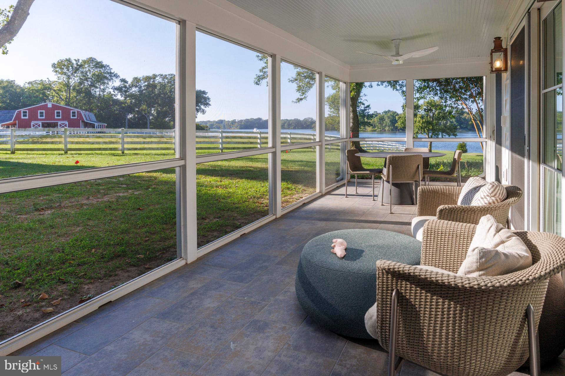 26992 Presquile Road Easton, MD 21601 - Photo 7 of 43 Main Level Screened Porch