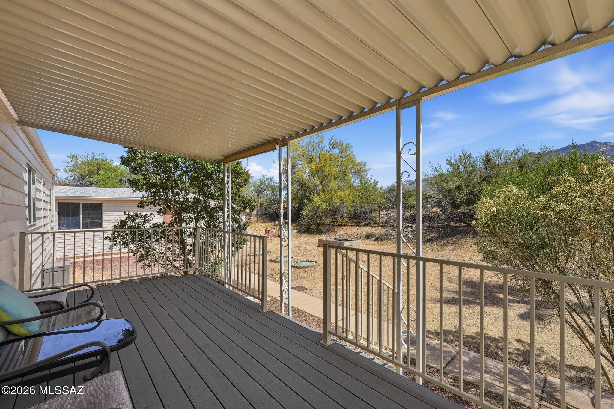4085 East Wilds Road Tucson, AZ 85739 - Photo 35 of 41 Backyard Porch