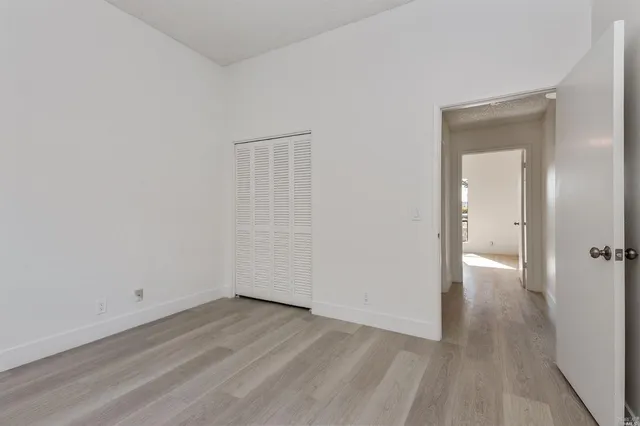 wooden floor in a room