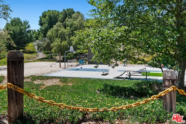 a view of a basketball court