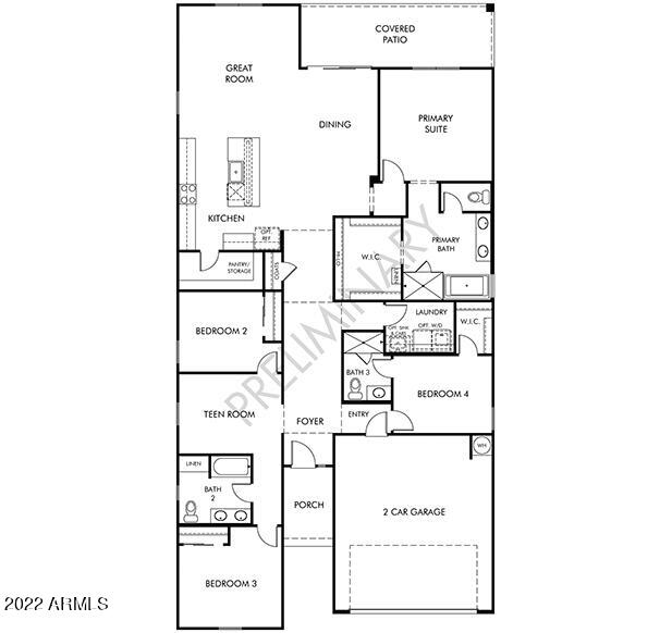6915 West Coles Road Laveen, AZ 85339 - Photo 3 of 3 Floorplan