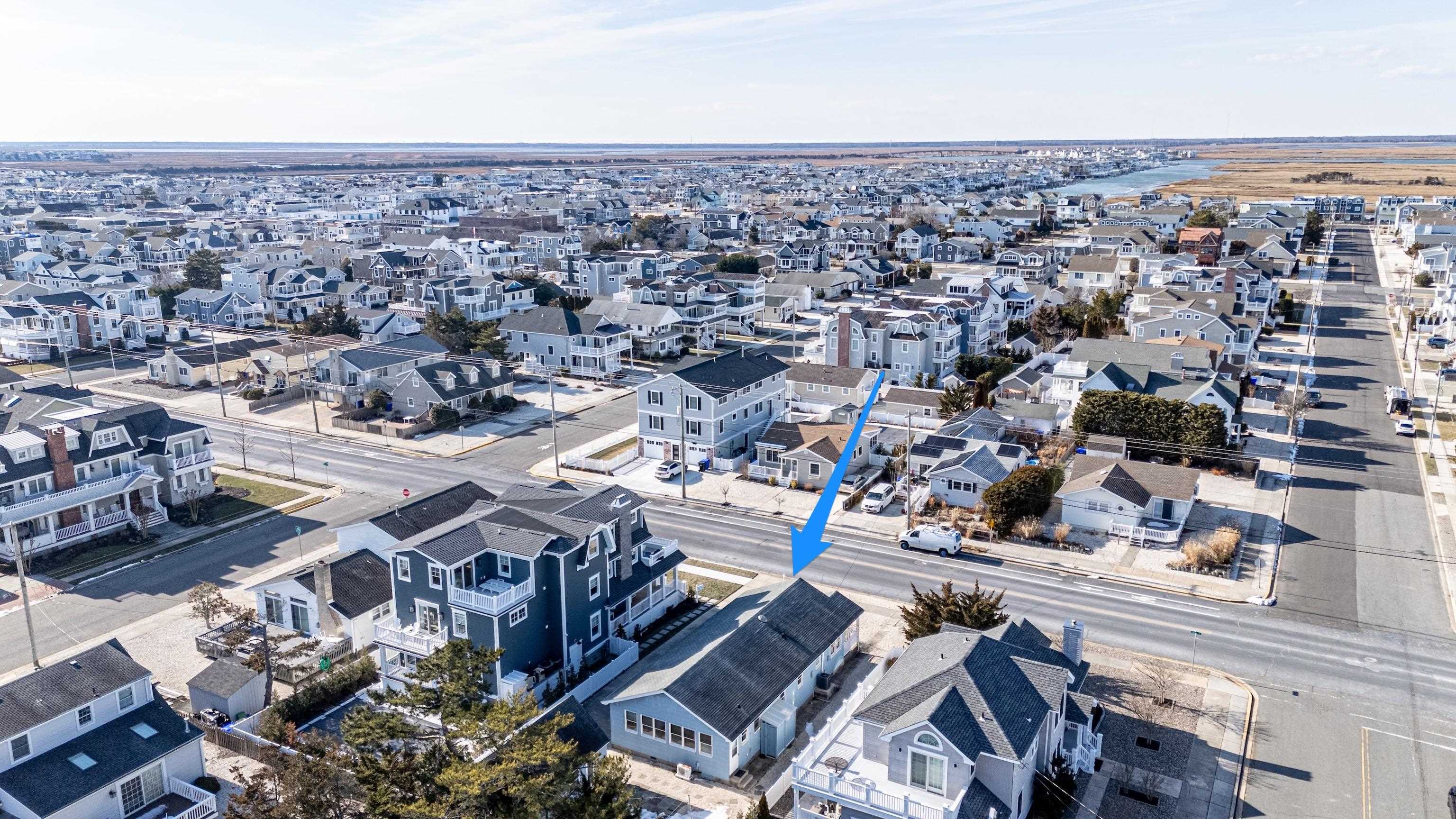 1745 1st Avalon, NJ 08202 - Photo 5 of 17 an aerial view of a city with lots of residential buildings