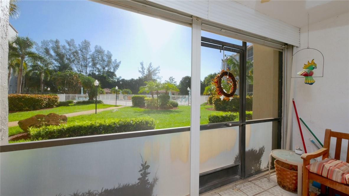 3930 Inverrary Boulevard, Unit 105D Lauderhill, FL 33319 - Photo 2 of 46 a view of a porch with garden