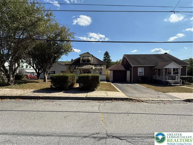 a view of a house with a patio