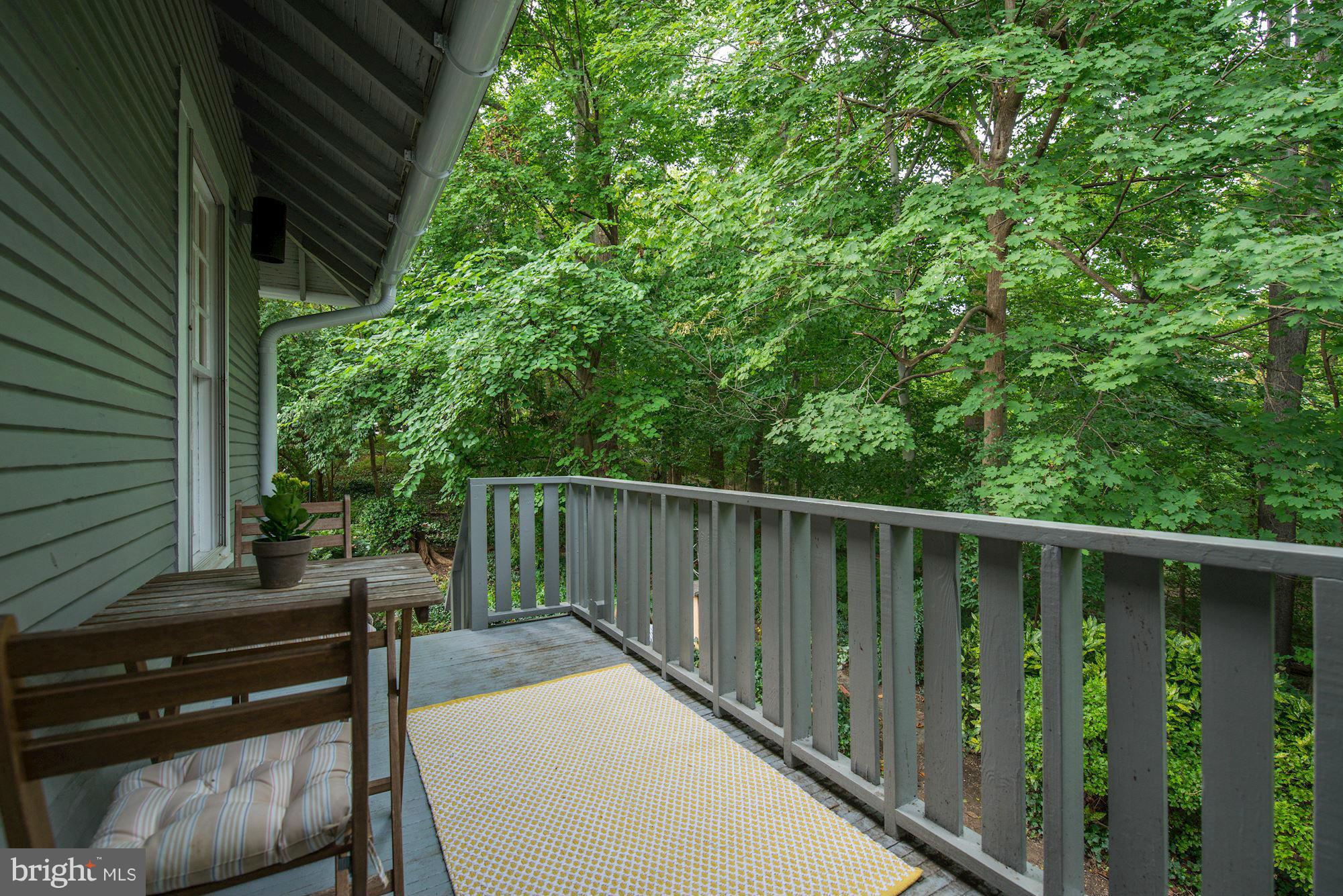3035 Rodman Street Northwest Washington, DC 20008 - Photo 12 of 20 Deck off Kitchen