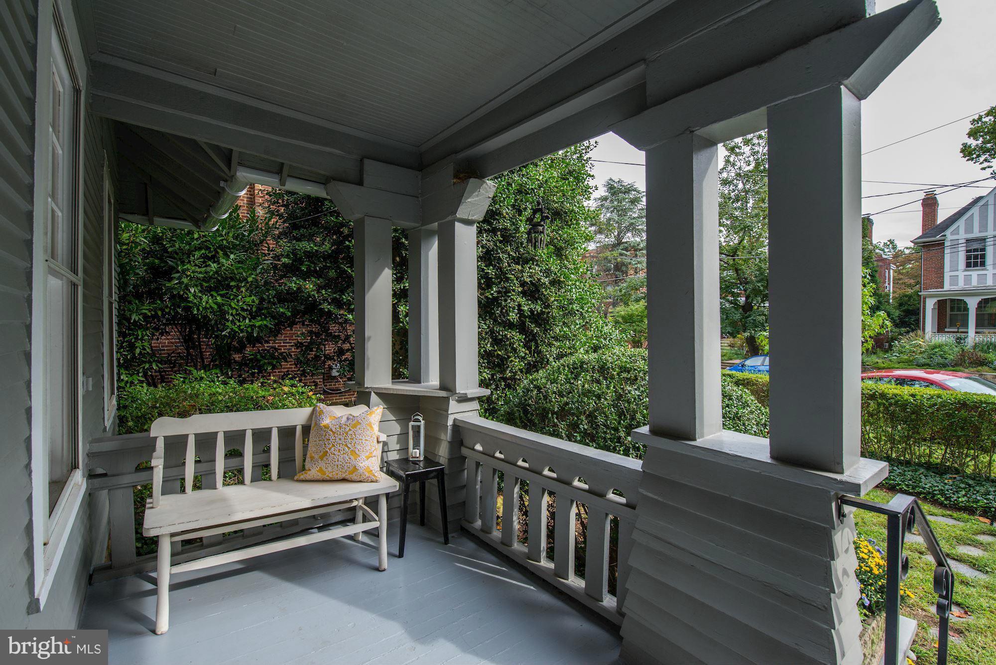 3035 Rodman Street Northwest Washington, DC 20008 - Photo 4 of 20 Welcoming Front Porch