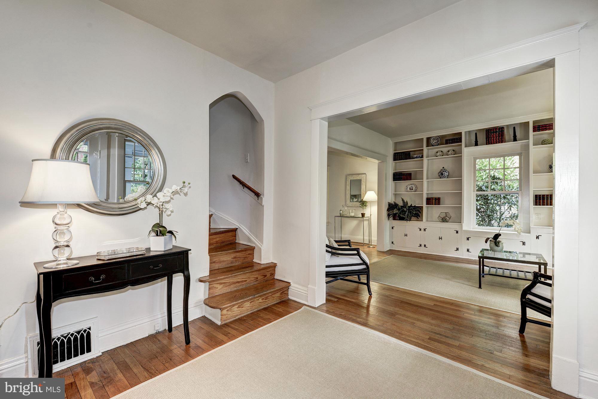 3035 Rodman Street Northwest Washington, DC 20008 - Photo 5 of 20 Large Entry Foyer