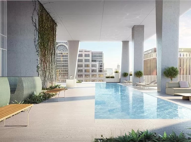 313 West 17th Street, Unit 1802 Austin, TX 78701 - Photo 21 of 24 a view of a living room and window