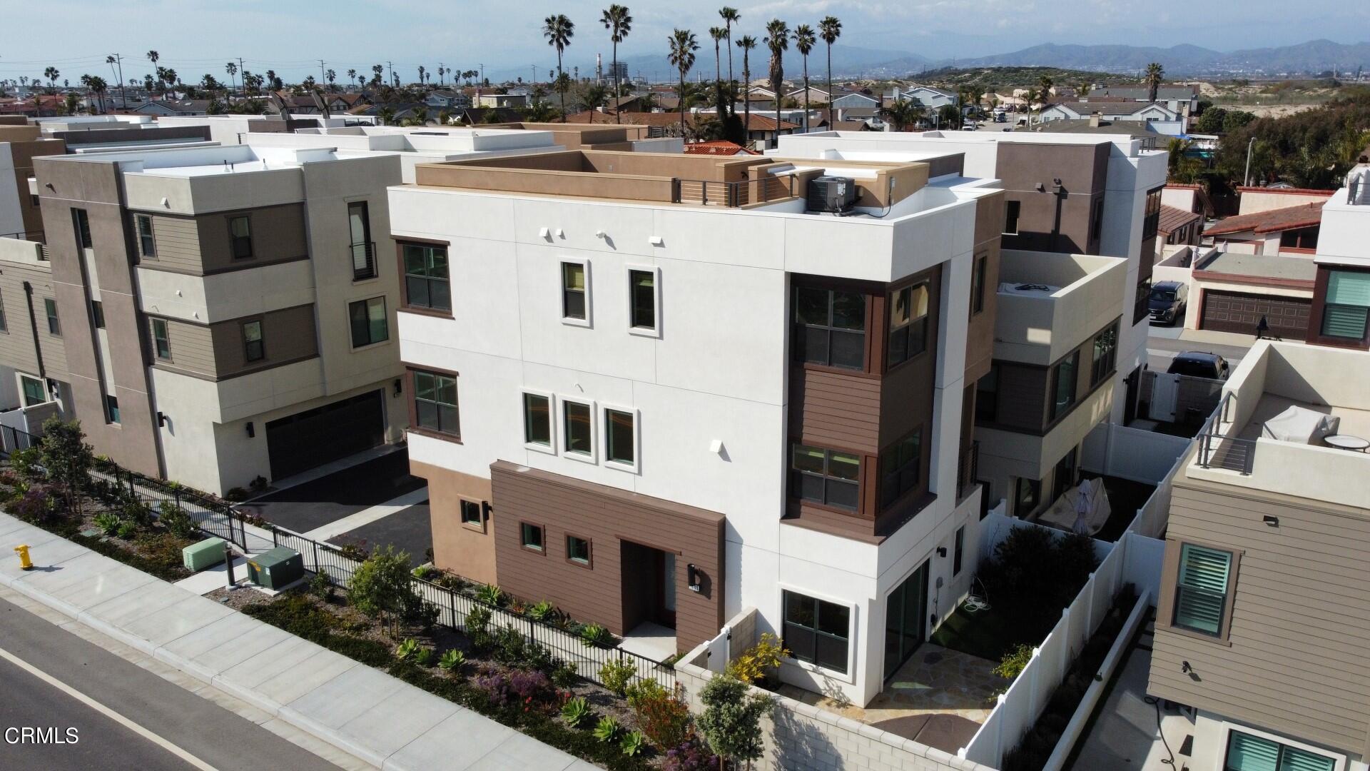a view of city with tall buildings