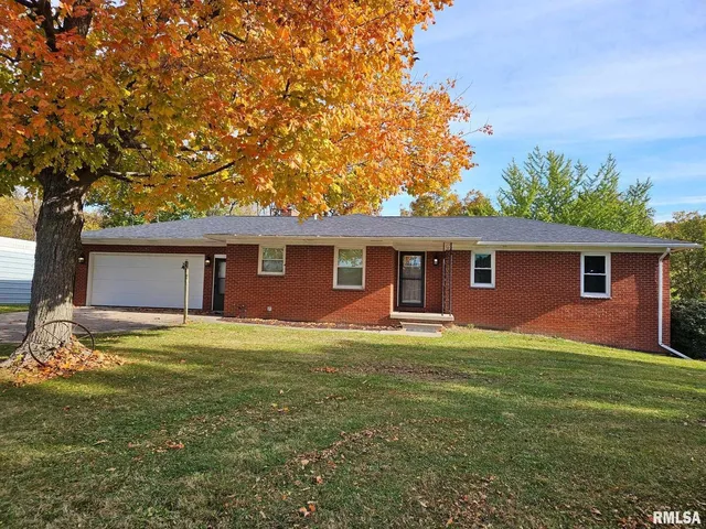 a backyard of a house