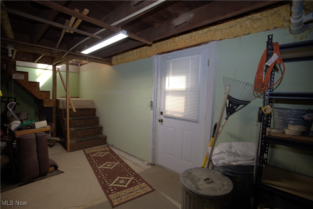 22760 Roy Croy Road Senecaville, OH 43780 - Photo 30 of 46 Below grade area featuring stairs