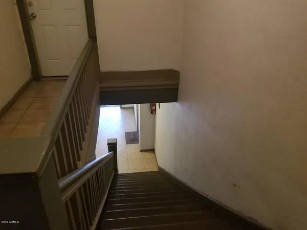 a backyard of a house