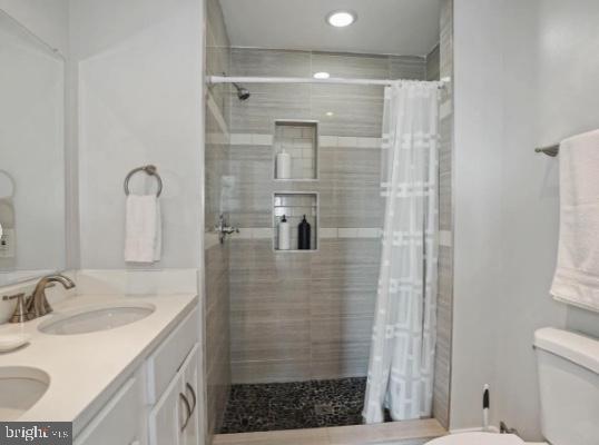 1260 Penn Street Northeast Washington, DC 20002 - Photo 9 of 24 Modern bathroom with sleek finishes.