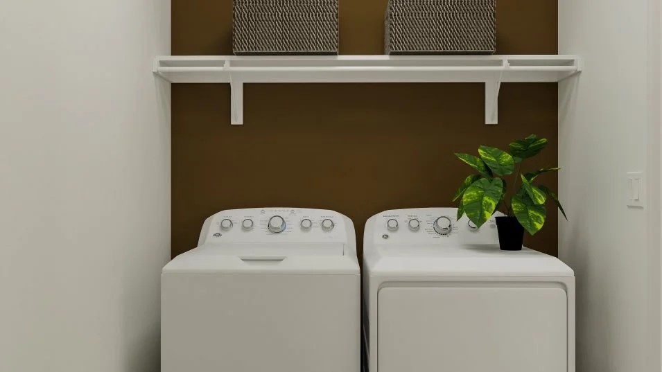 1129 Nesting Bird Drive Georgetown, TX 78628 - Photo 17 of 23 a utility room with dryer and washer