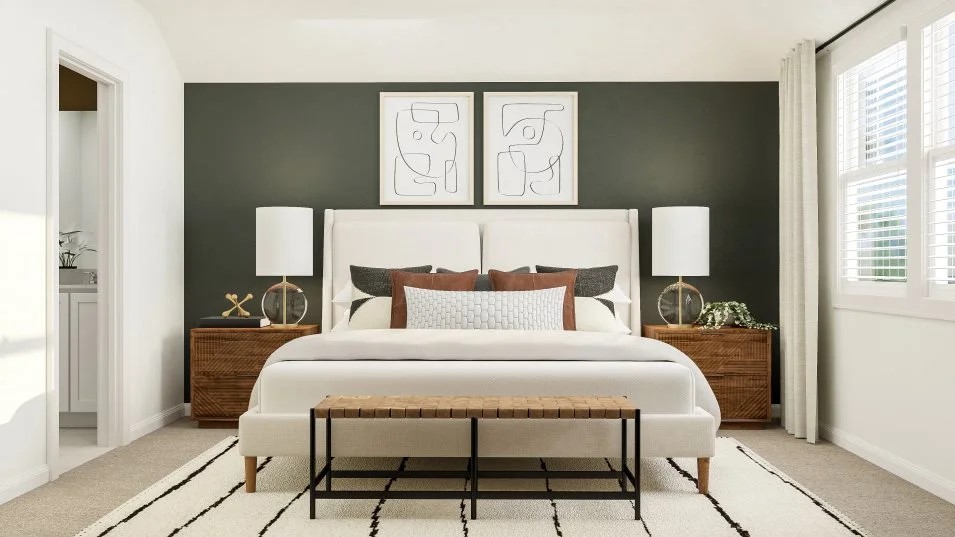 1129 Nesting Bird Drive Georgetown, TX 78628 - Photo 10 of 23 a bedroom with a bed table and a window