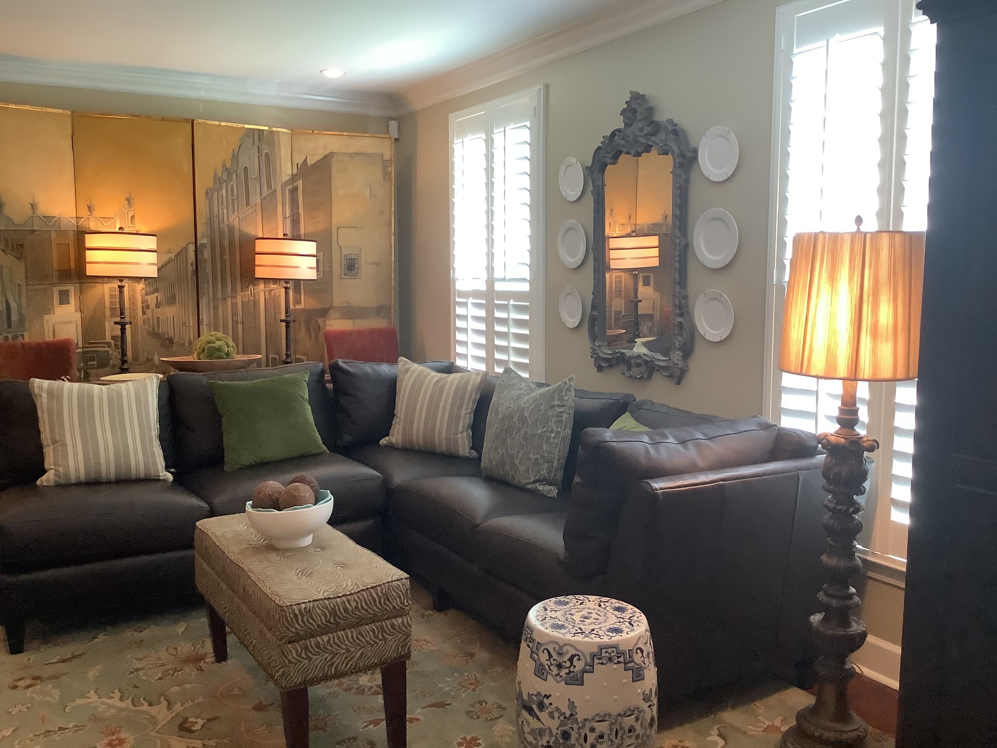 1033 General George Patton Road Nashville, TN 37221 - Photo 3 of 24 a living room with furniture and a large window
