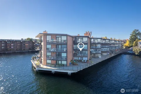 a view of a balcony with city view