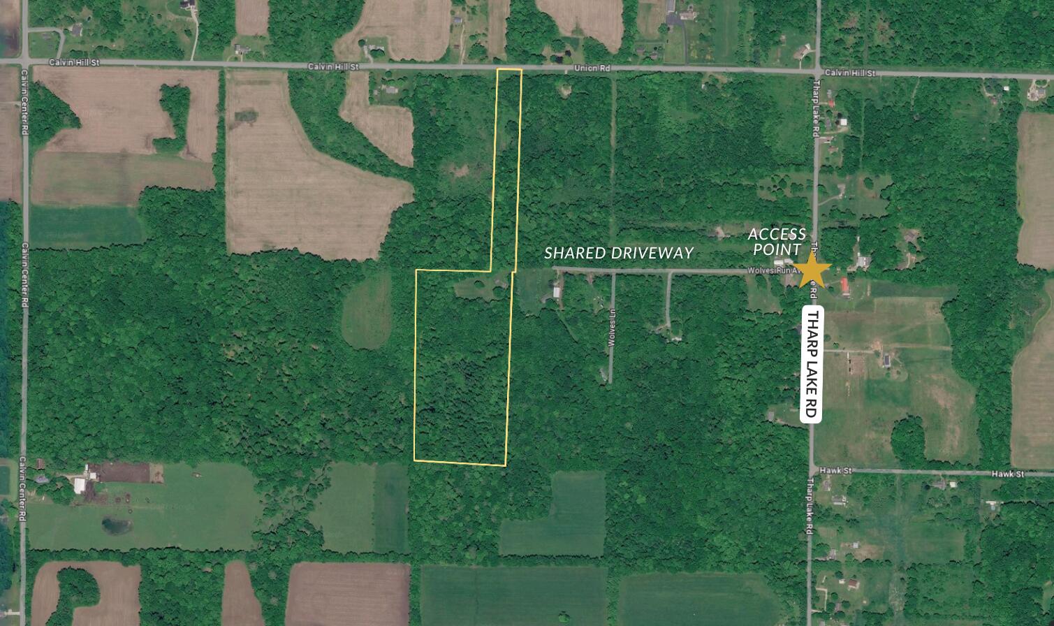 Tharp Lake Road Cassopolis, MI 49031 - Photo 22 of 22 Map