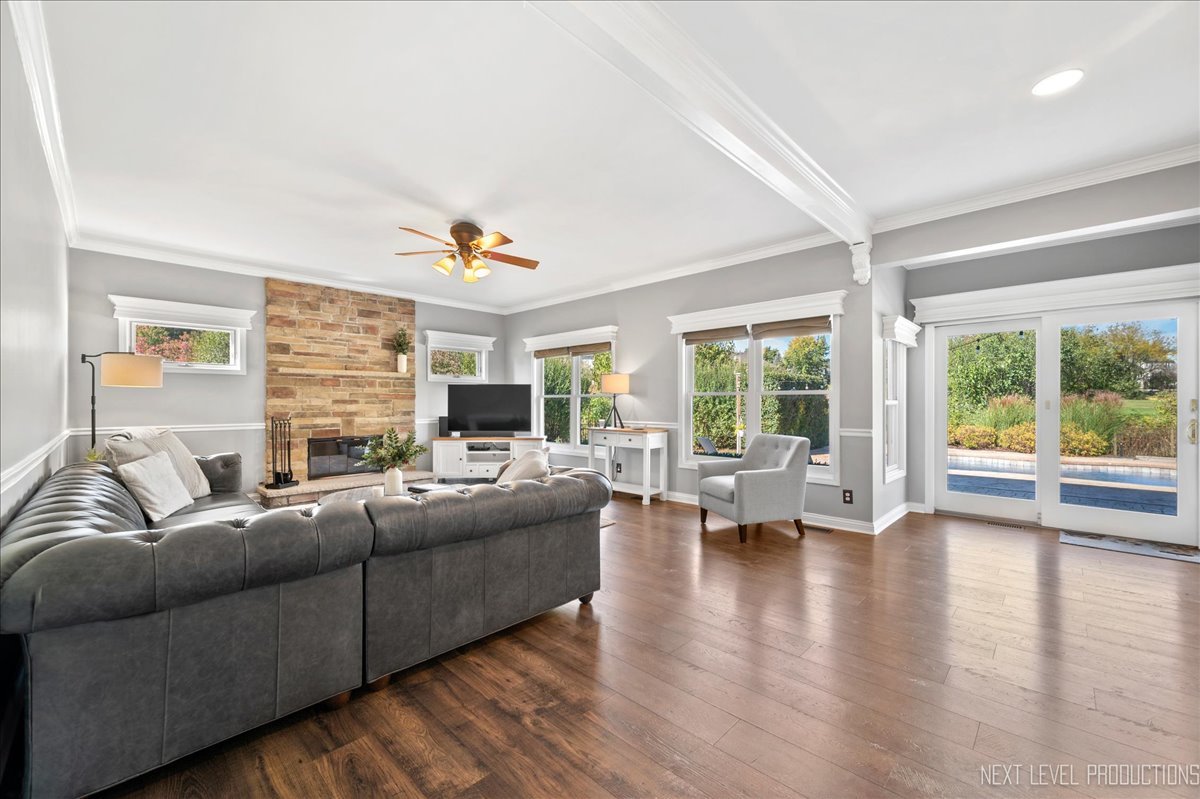 39W252 Bartelt Road Geneva, IL 60134 - Photo 9 of 34 a living room with furniture window and wooden floor