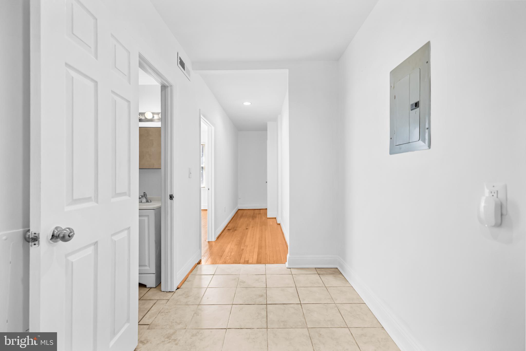 1508 V Street Southeast Washington, DC 20020 - Photo 6 of 41 a view of hallway with walk in closet and window