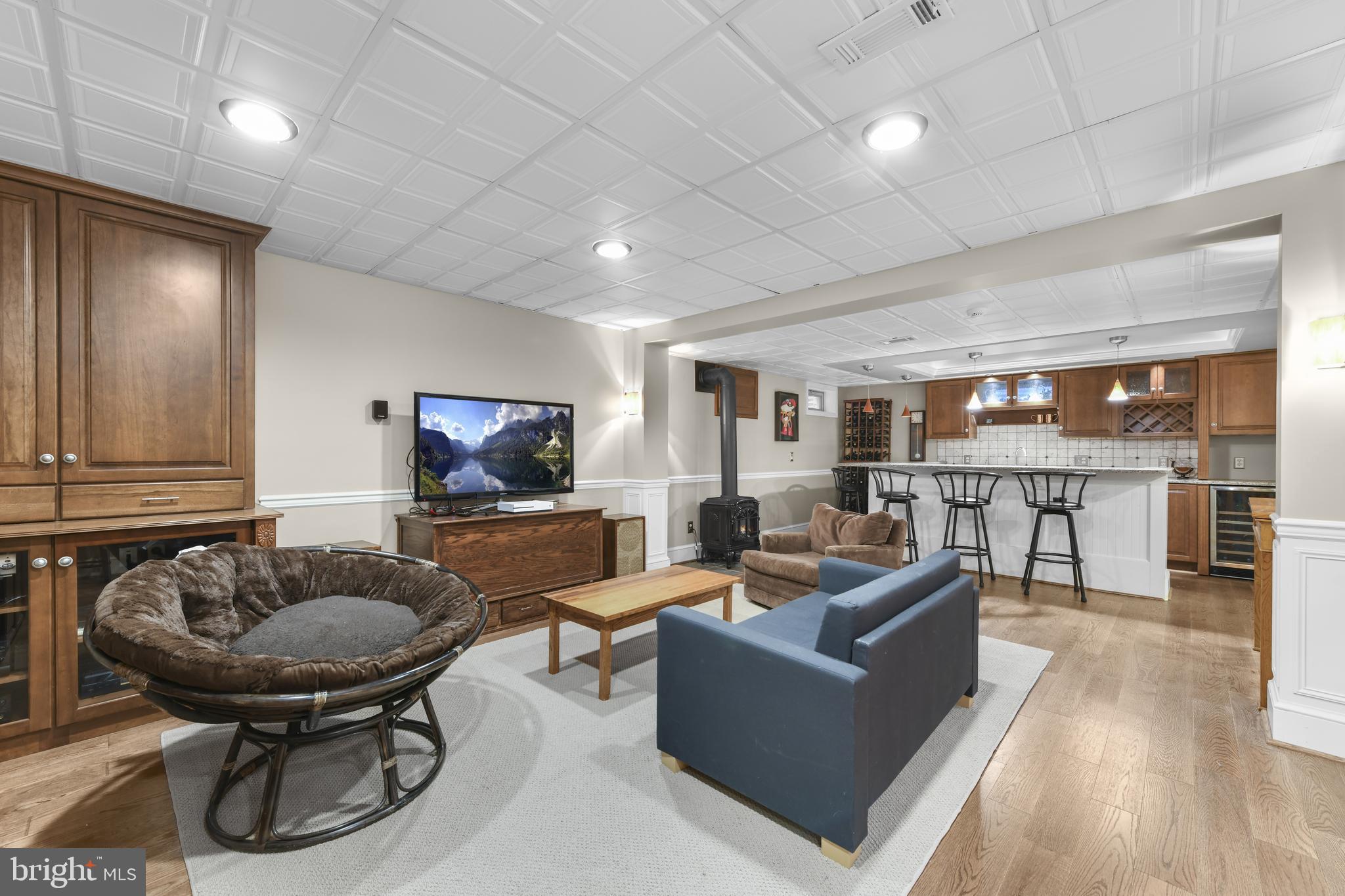 22 Fawn Drive Reading, PA 19607 - Photo 53 of 70 a living room with furniture and a flat screen tv