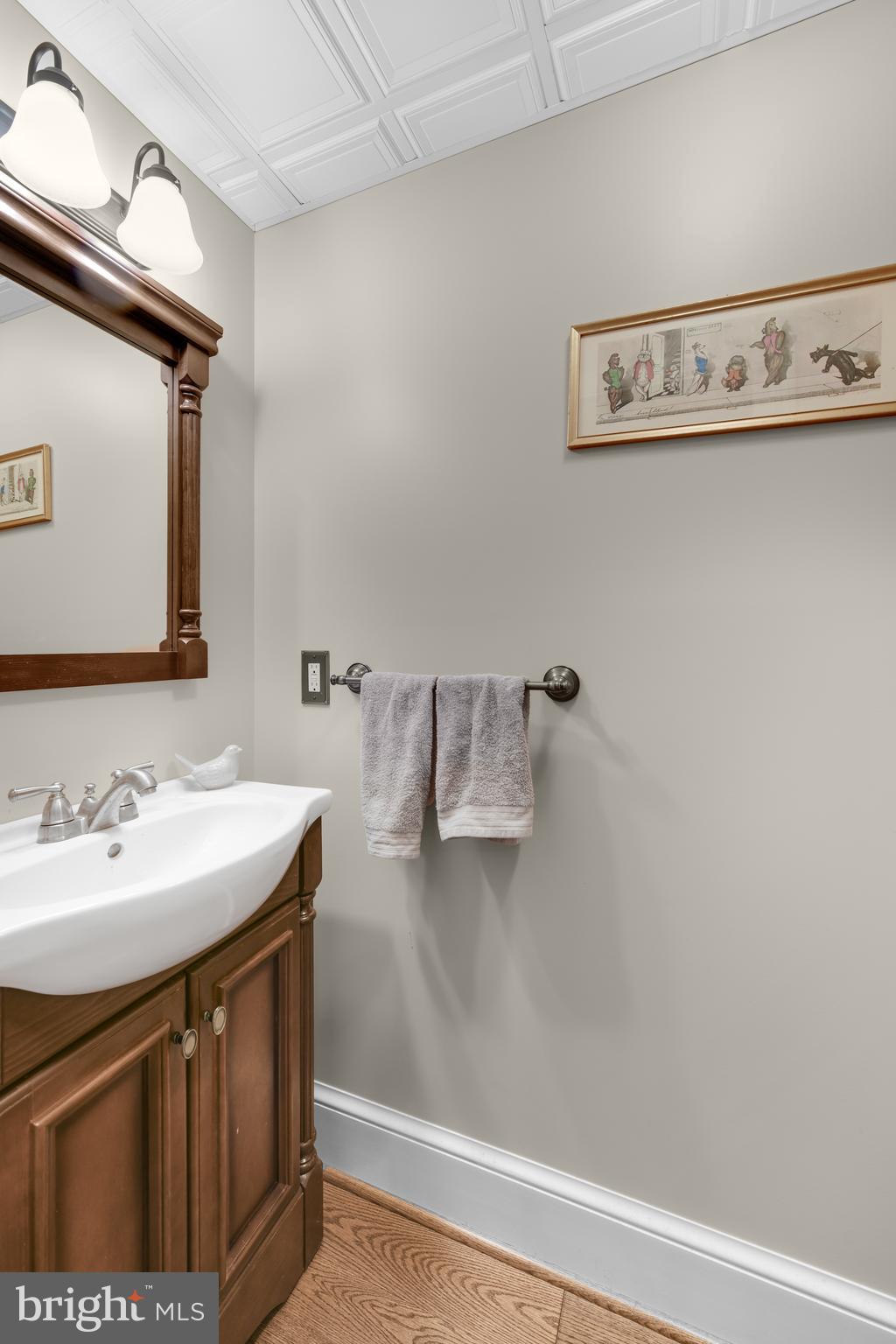 22 Fawn Drive Reading, PA 19607 - Photo 55 of 70 a bathroom with a sink a mirror and vanity