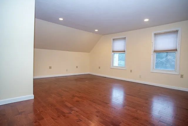 wooden floor in an empty room with wooden floor