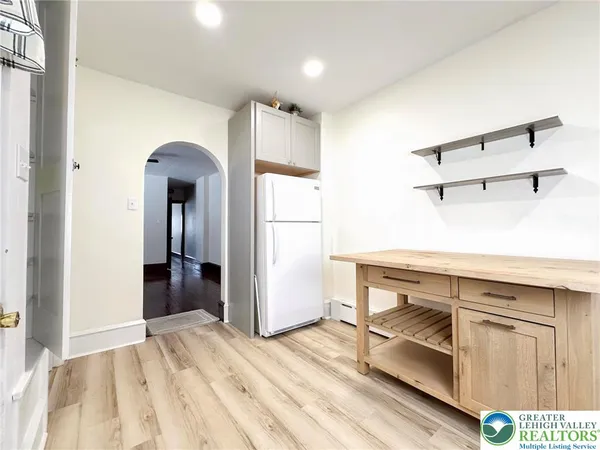 a room with storage and utility