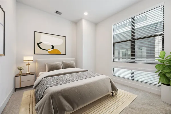 a view of a balcony with an outdoor space