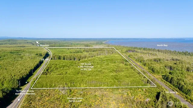 a view of a street with a yard