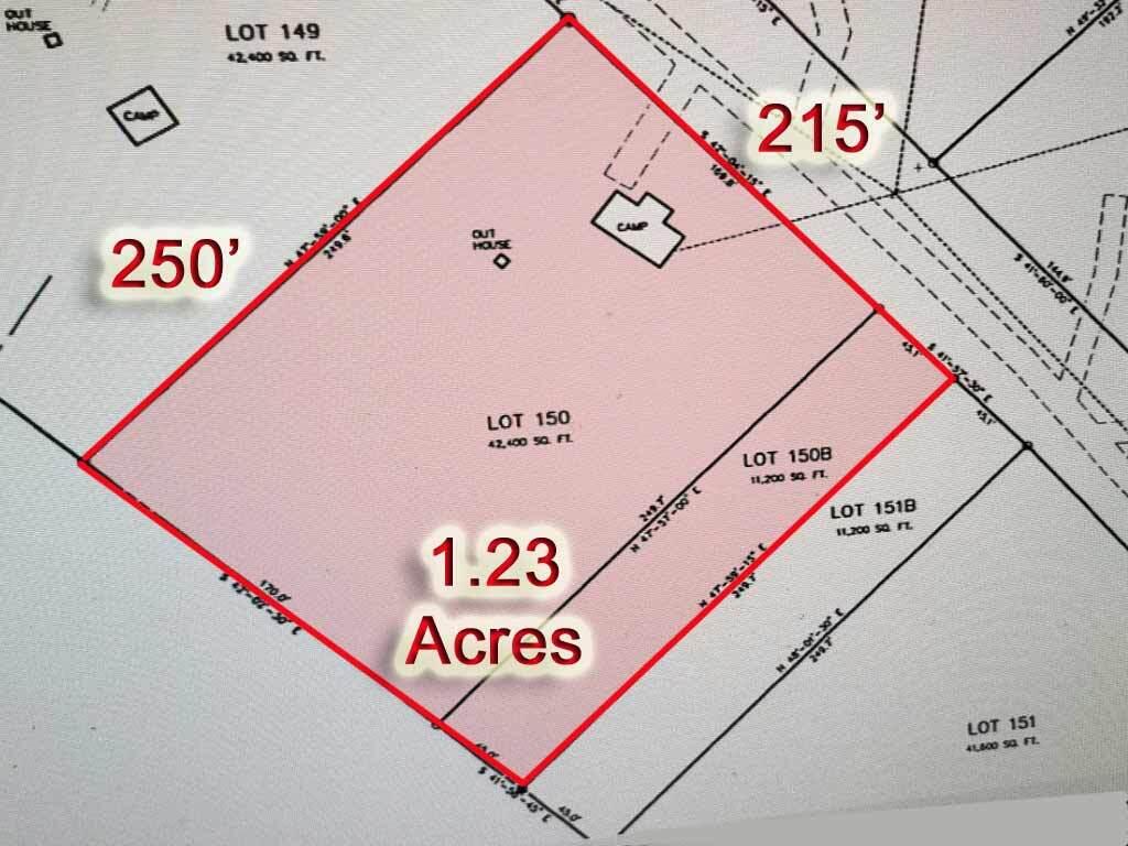 461 Sandy Beach Road Danforth, ME 04424 - Photo 2 of 39 lot-plat-survey-map