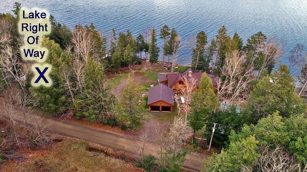 461 Sandy Beach Road Danforth, ME 04424 - Photo 10 of 39 lake-right-of-way