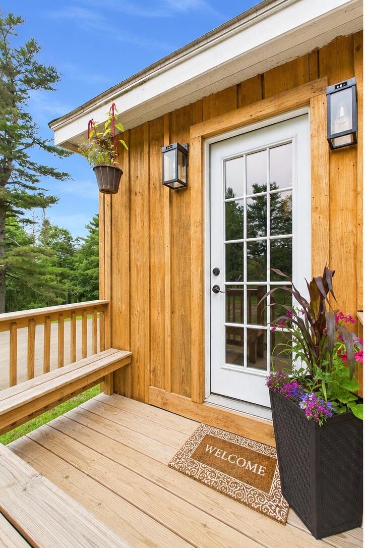 173 Tibbetts Road Exeter, ME 04435 - Photo 47 of 47 173 Tibbetts Road Exterior Mud Room Door