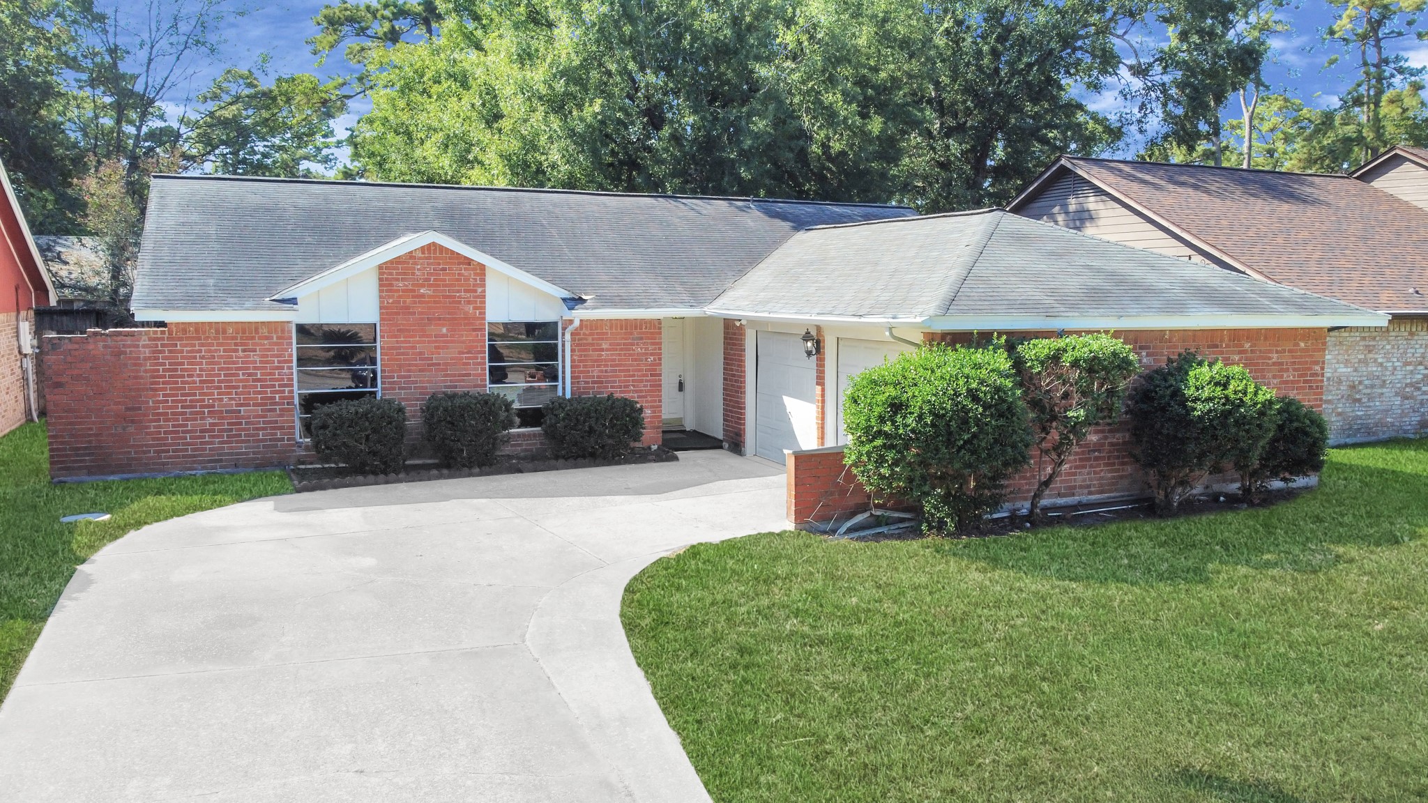 5306 Mossgrey Lane Spring, TX 77373 - Photo 1 of 19 an aerial view of a house