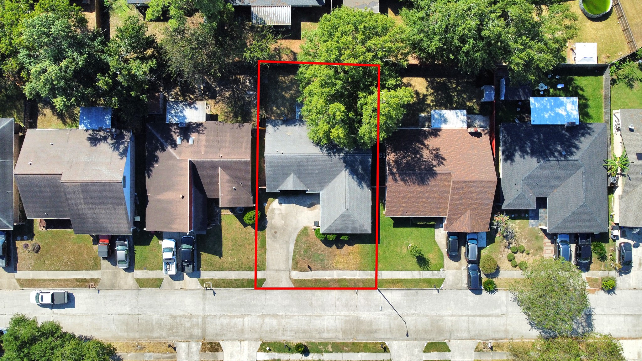 5306 Mossgrey Lane Spring, TX 77373 - Photo 17 of 19 an aerial view of multiple house