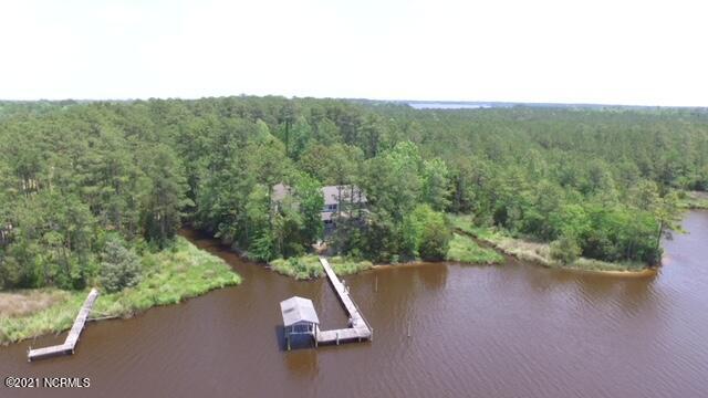 652 Longview Road Bayboro, NC 28515 - Photo 6 of 19 Swan point aerial creek view