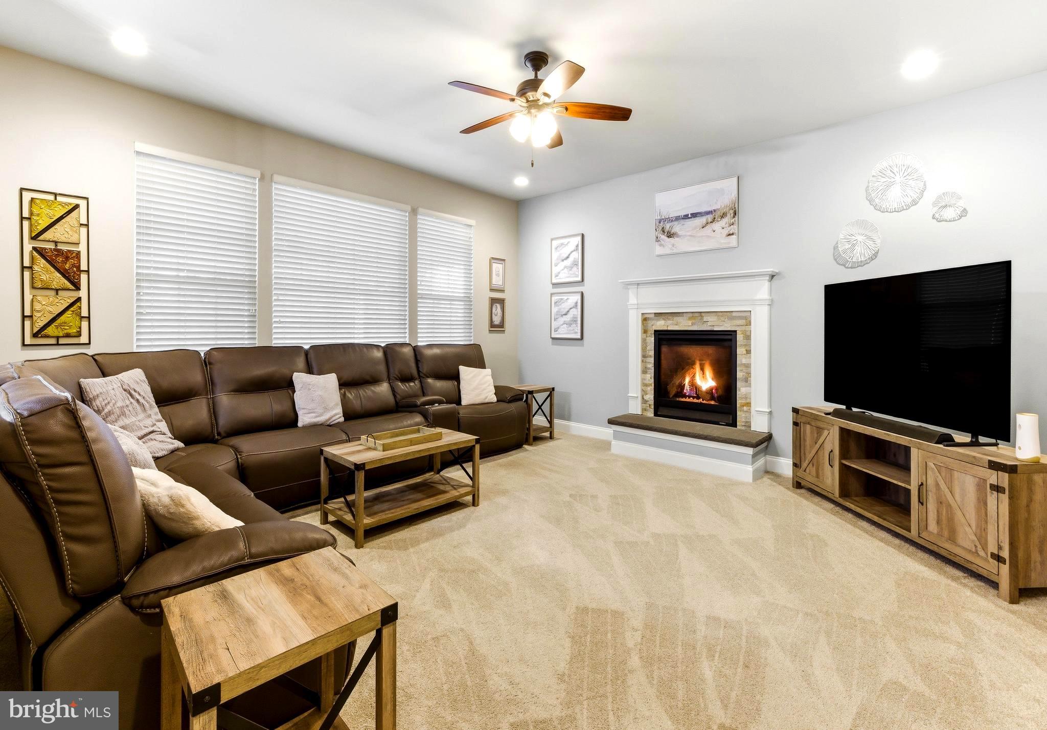 325 Windsor Road Mullica Hill, NJ 08062 - Photo 8 of 28 Family Room with Fireplace