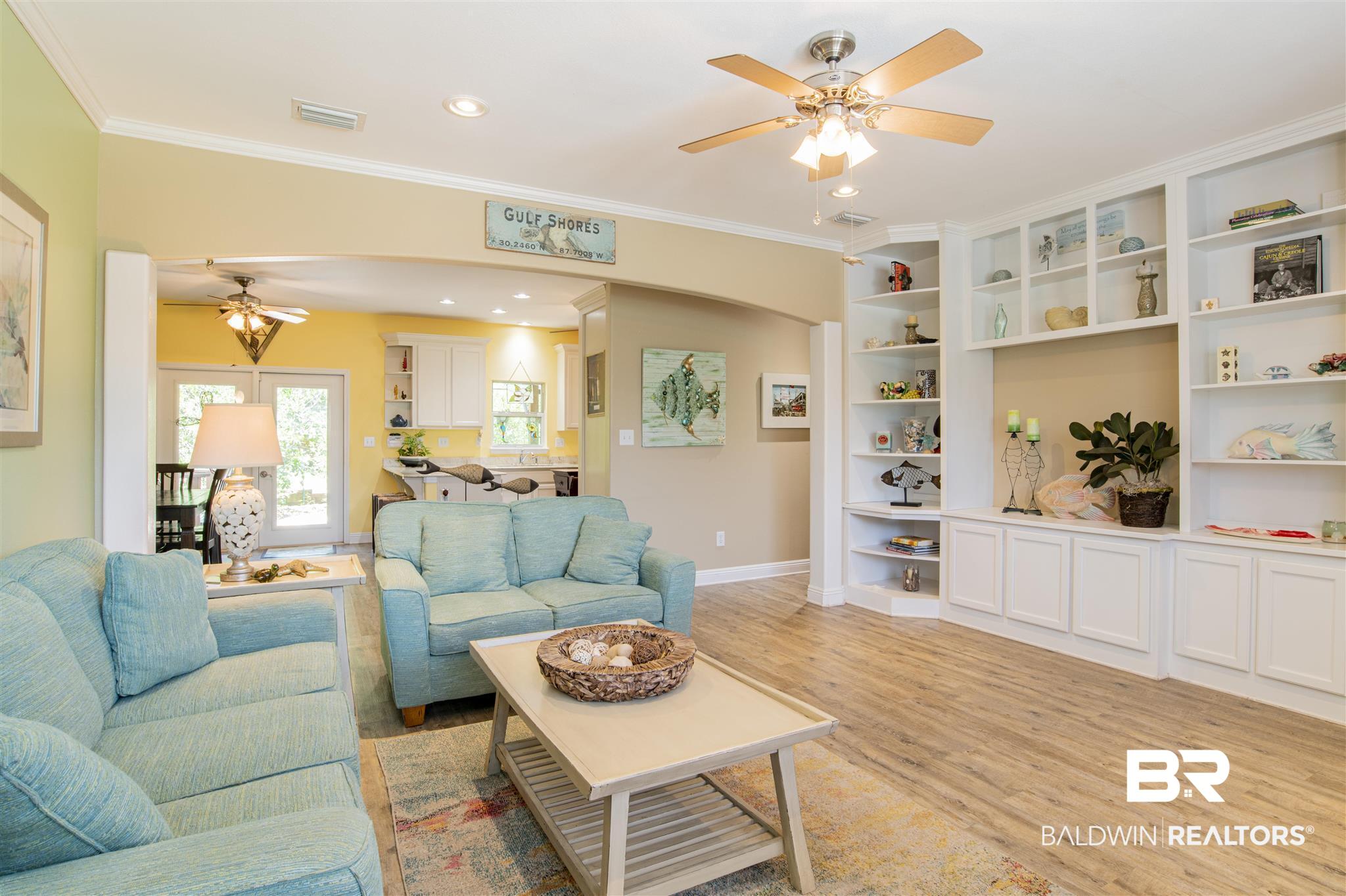 329 West Fort Morgan Road Gulf Shores, AL 36542 - Photo 2 of 26 Main Level Living Room