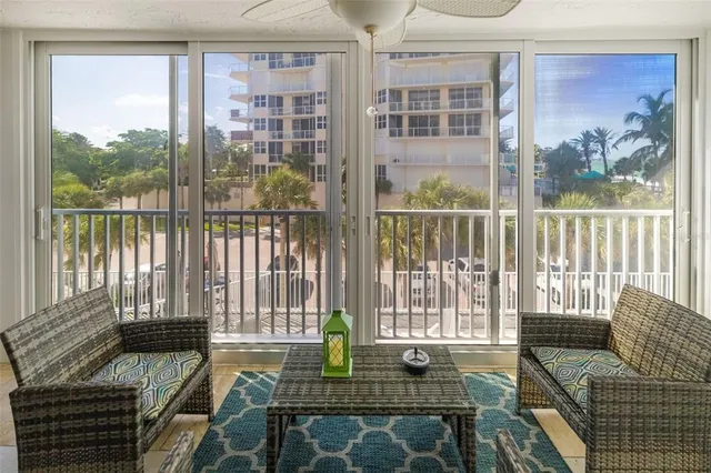 a living room filled with furniture
