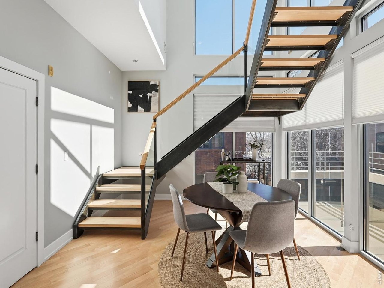 2336 Spruce Street, Unit E Boulder, CO 80302 - Photo 19 of 48 Statement Floating Staircase