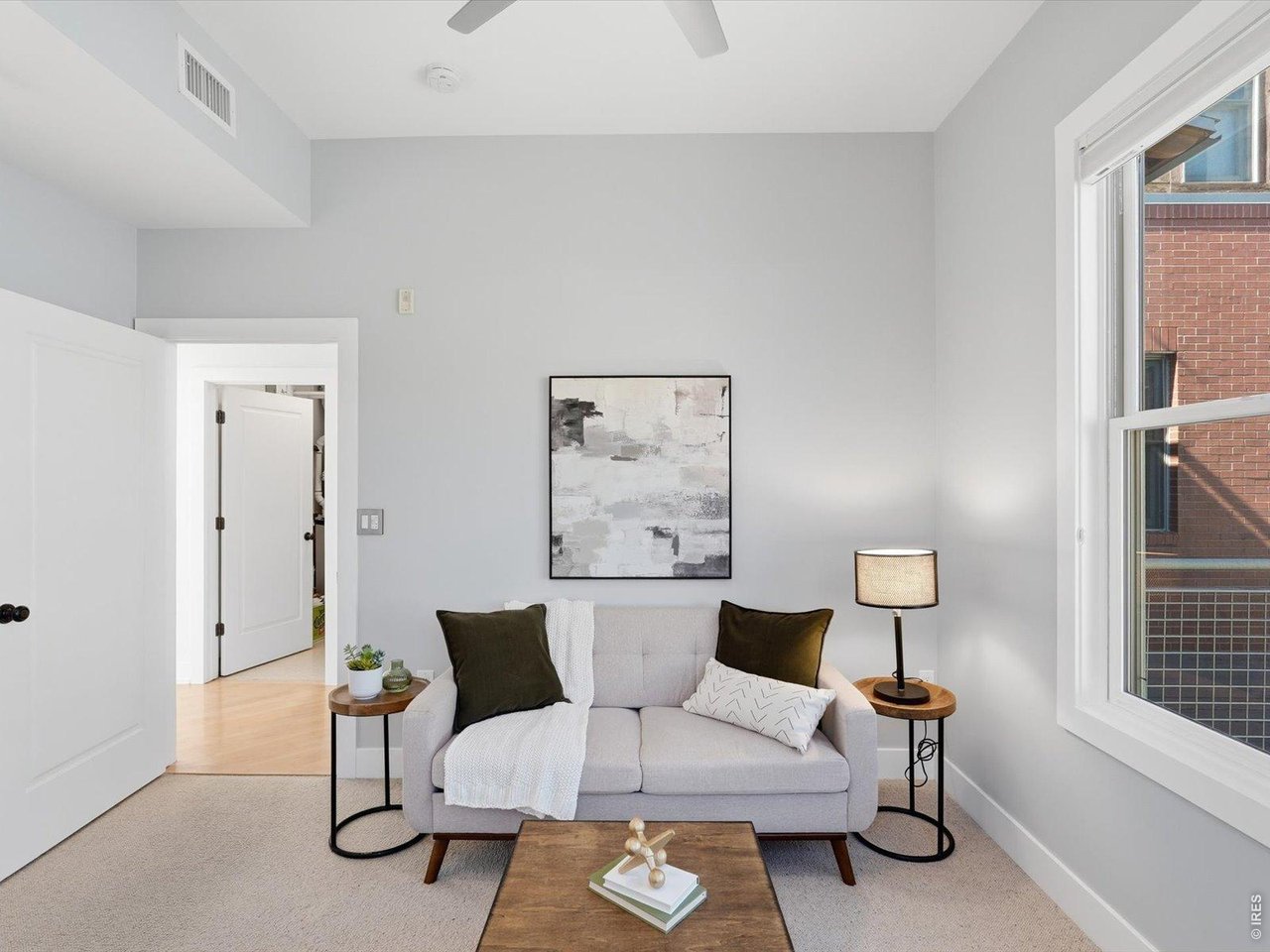 2336 Spruce Street, Unit E Boulder, CO 80302 - Photo 24 of 48 Main Floor Bedroom or Office. Also could be a great media room!