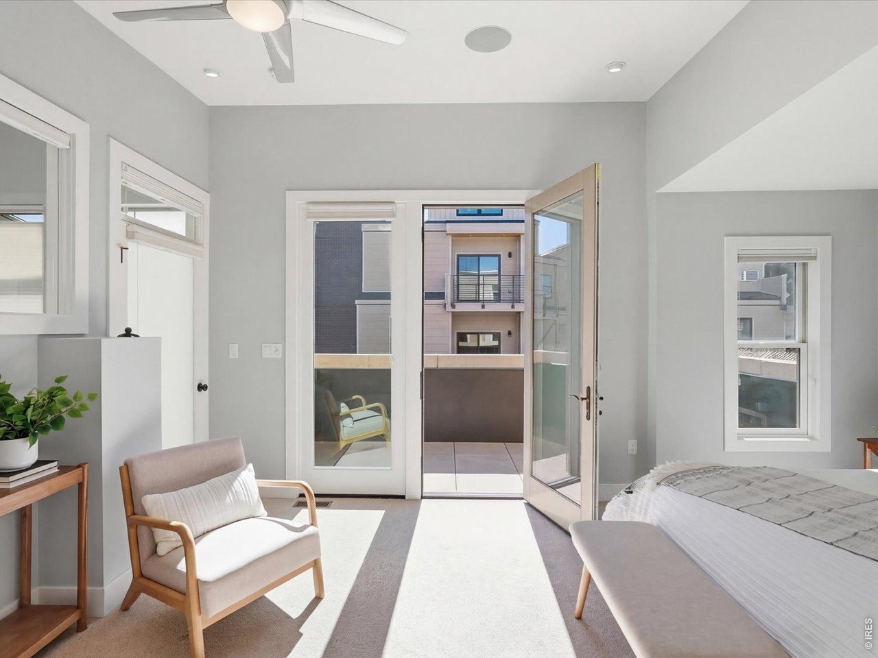 2336 Spruce Street, Unit E Boulder, CO 80302 - Photo 35 of 48 Balcony off Primary Bedroom