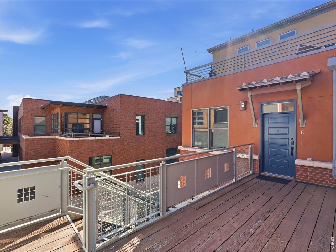 2336 Spruce Street, Unit E Boulder, CO 80302 - Photo 37 of 48 a view of a house with wooden deck