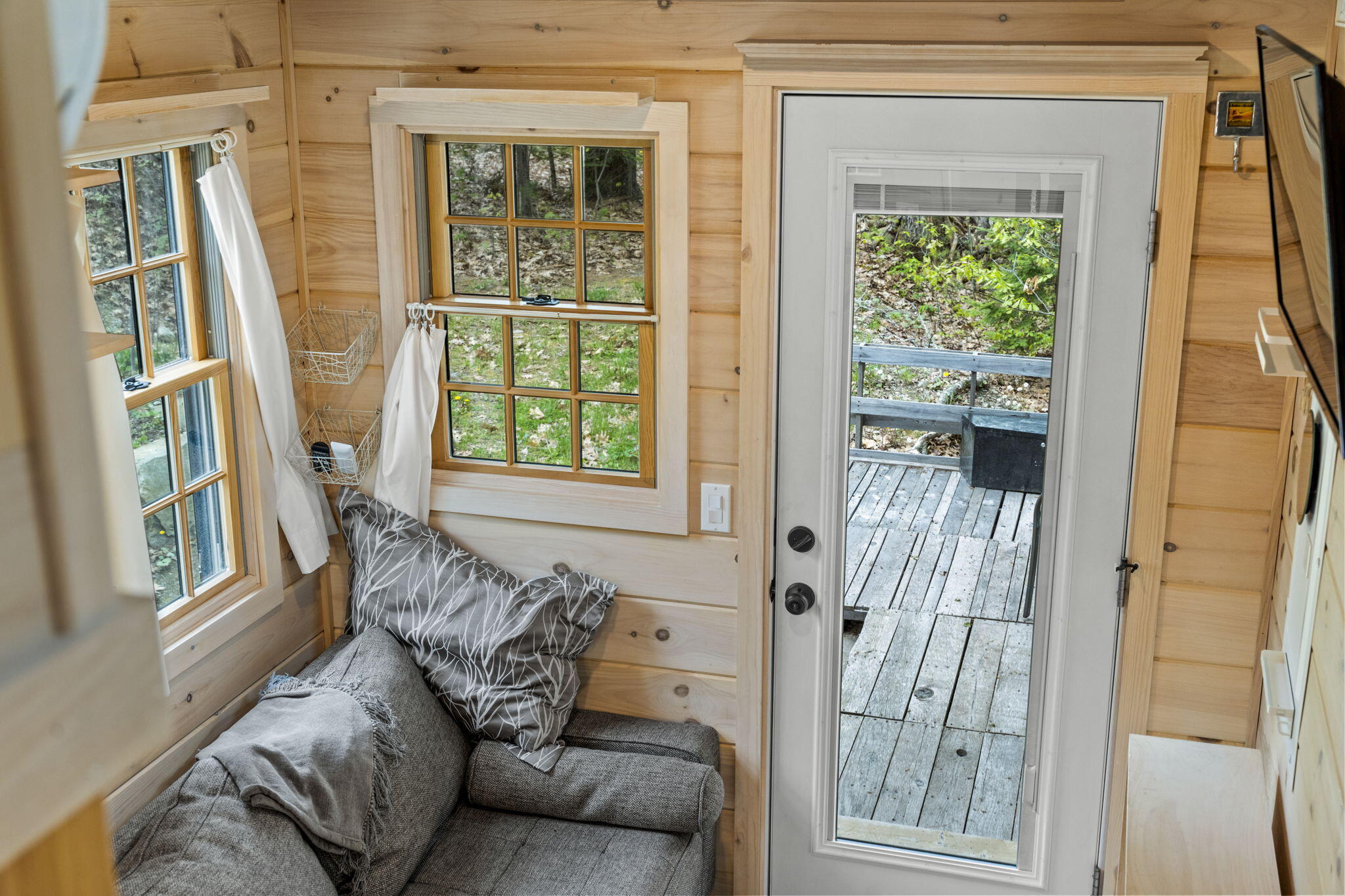 1773 Hudson Road Hudson, ME 04449 - Photo 26 of 61 Interior of Tiny Home - Loft View